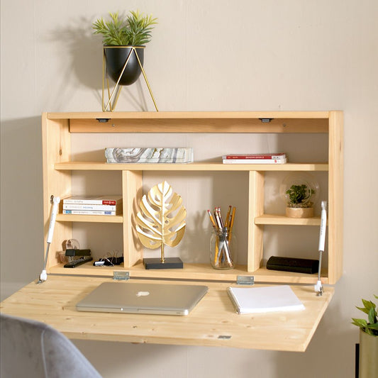 Bureau pliable mural